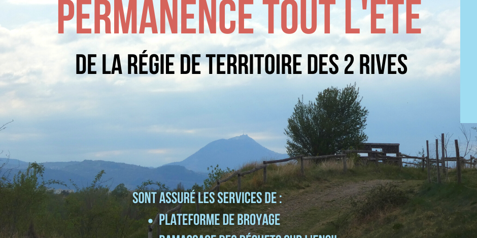 Maintenance estivale de l'Ecopôle du Val d'Allier