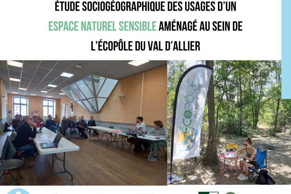 Lien vers la présentation de l'étude de fréquentation de l'Ecopôle du Val d'Allier